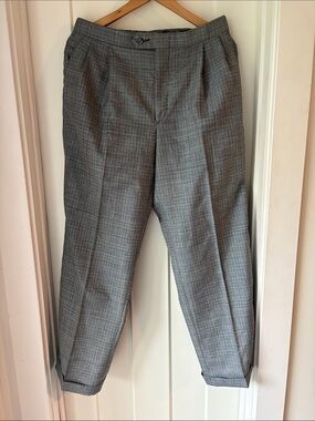 VTG SANSABELT plaid pants